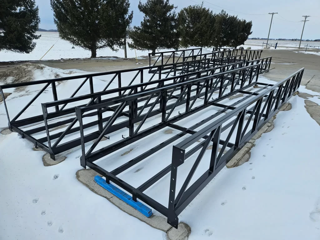 pedestrian bridge michigan